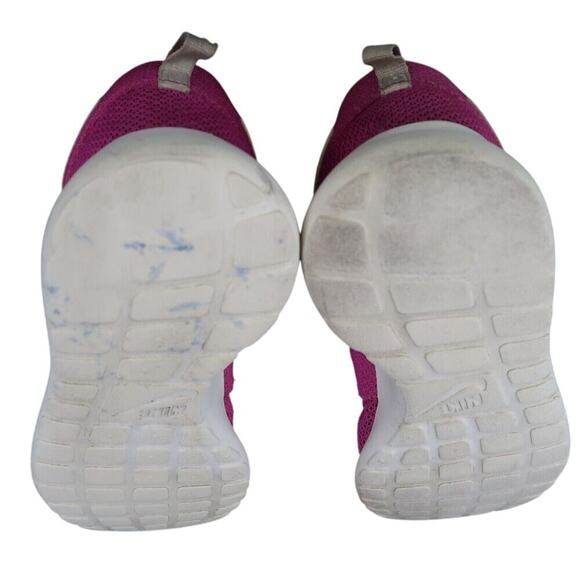 Nike Shoes Womens 7.5 Athletic Trainers Roshe Run Lifestyle Active Comfort Pink - Picture 11 of 14